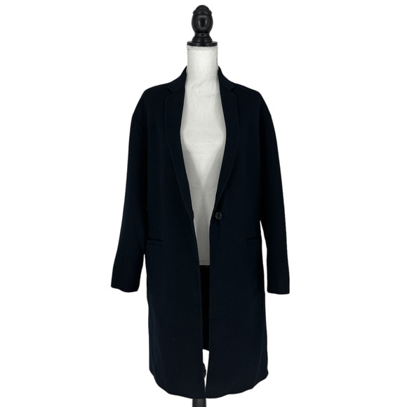Vince Modern Coat Coastal Blue - Picture 4 of 12
